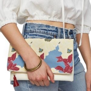 Rachel Pally Reversable Floral Clutch